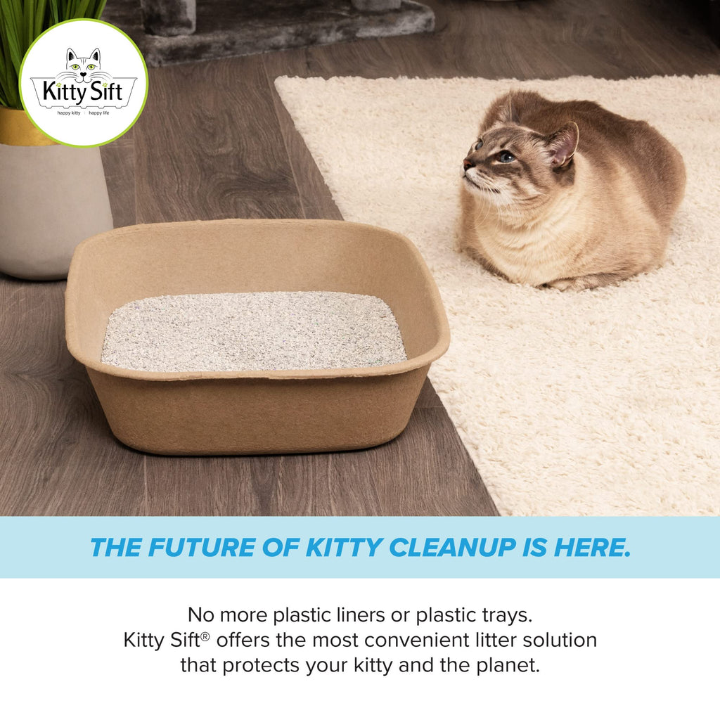 Large 6 Count Disposable Cat Litter Box W360936