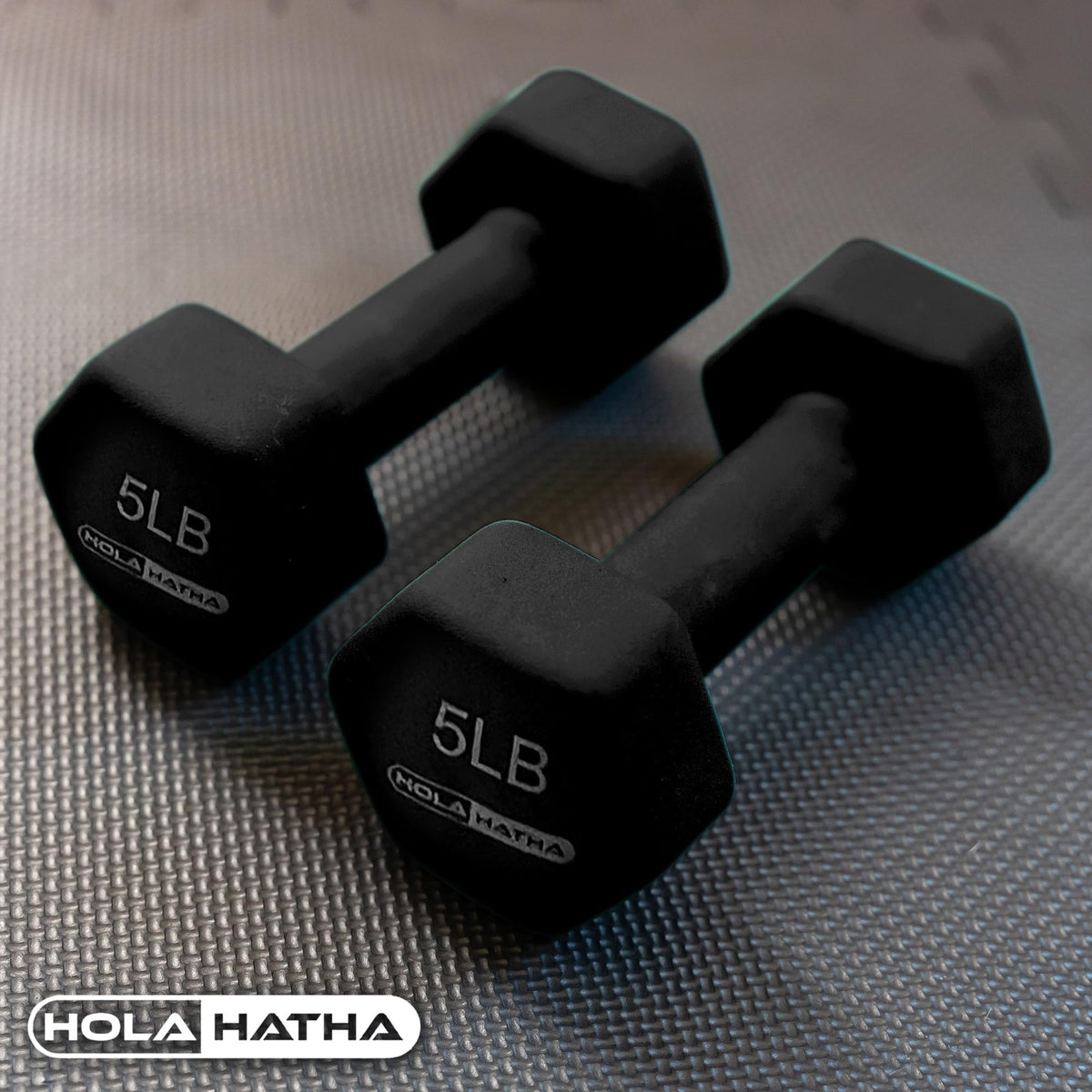 1, 2 and 3 lb Neoprene Dumbbell Set with Rack P575