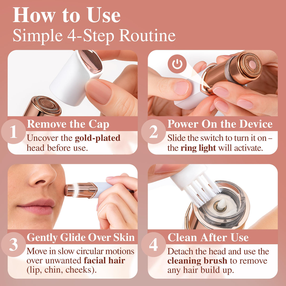 Facial Hair Removal for Women Q620050