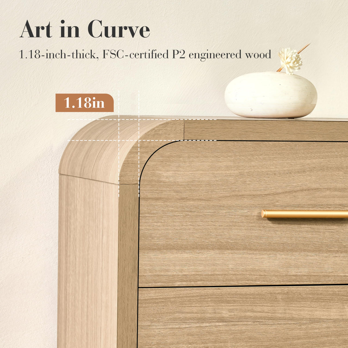 Gray Oak 9 Drawer Dresser E103030