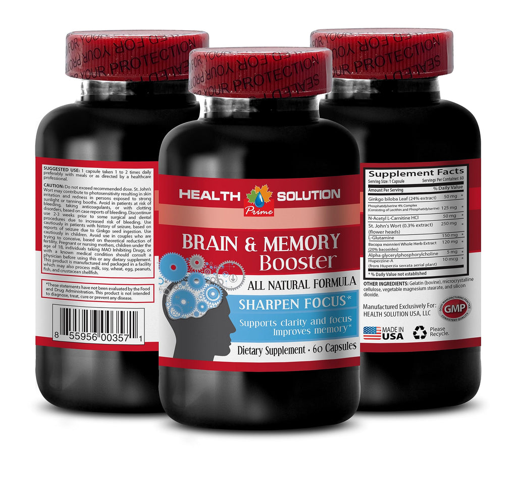 120 Caps Brain and Memory Supplement T6508